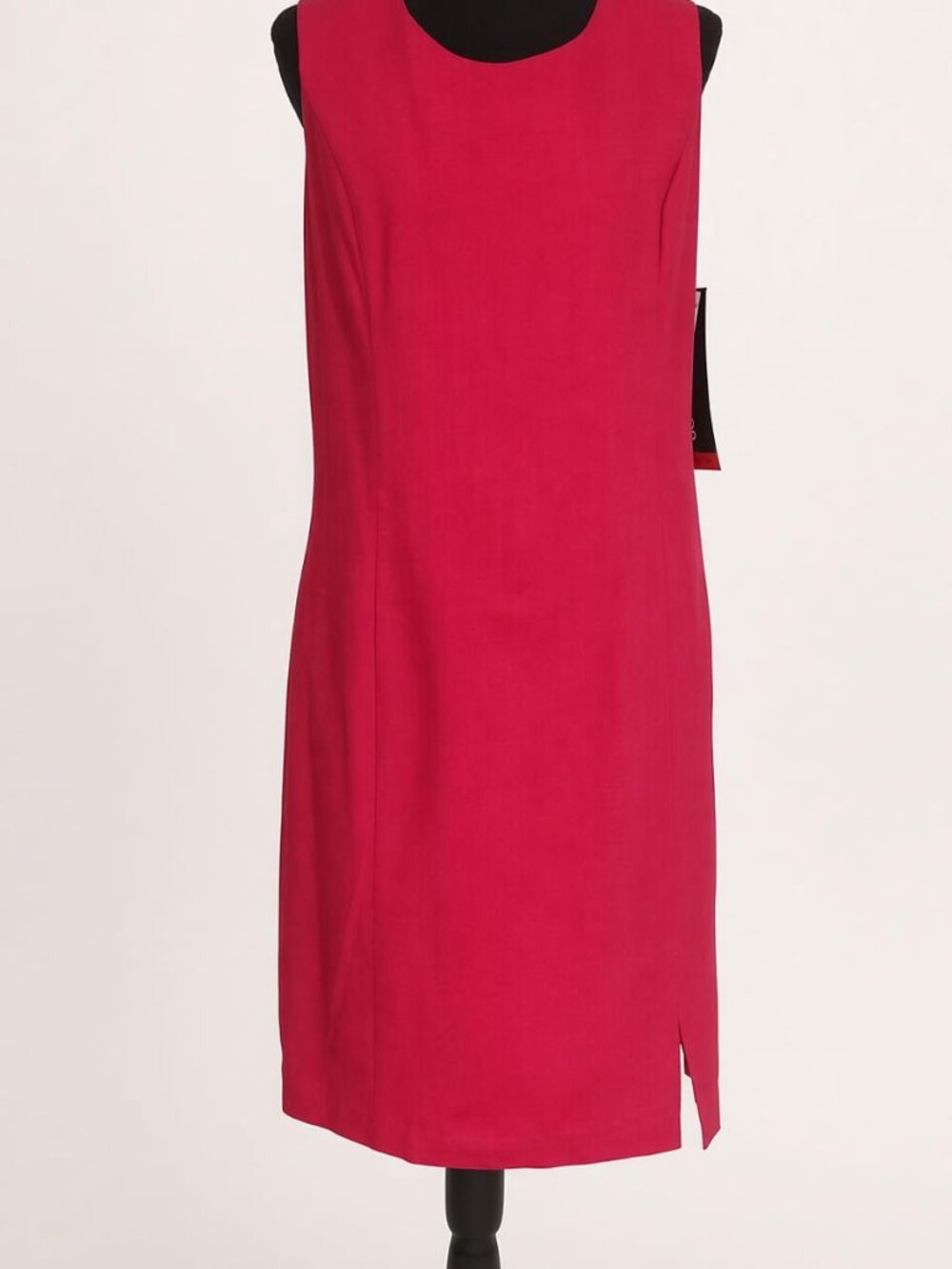 Sag Harbor Fuchsia Sleeveless Sheath Dress 14 NWT